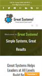 Mobile Screenshot of greatsystems.com